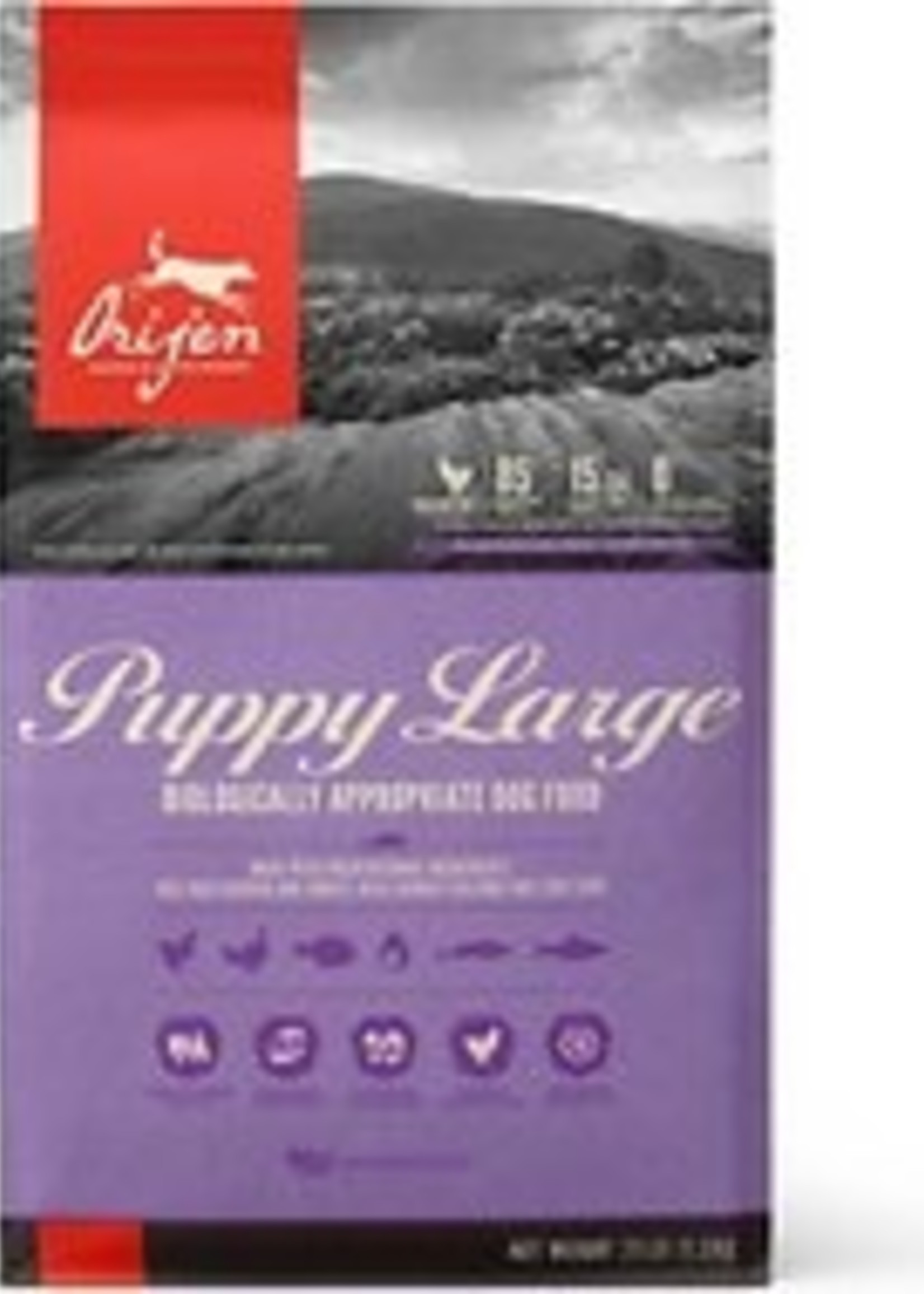 Acana Orijen Large Puppy Dry Dog Food 25lb