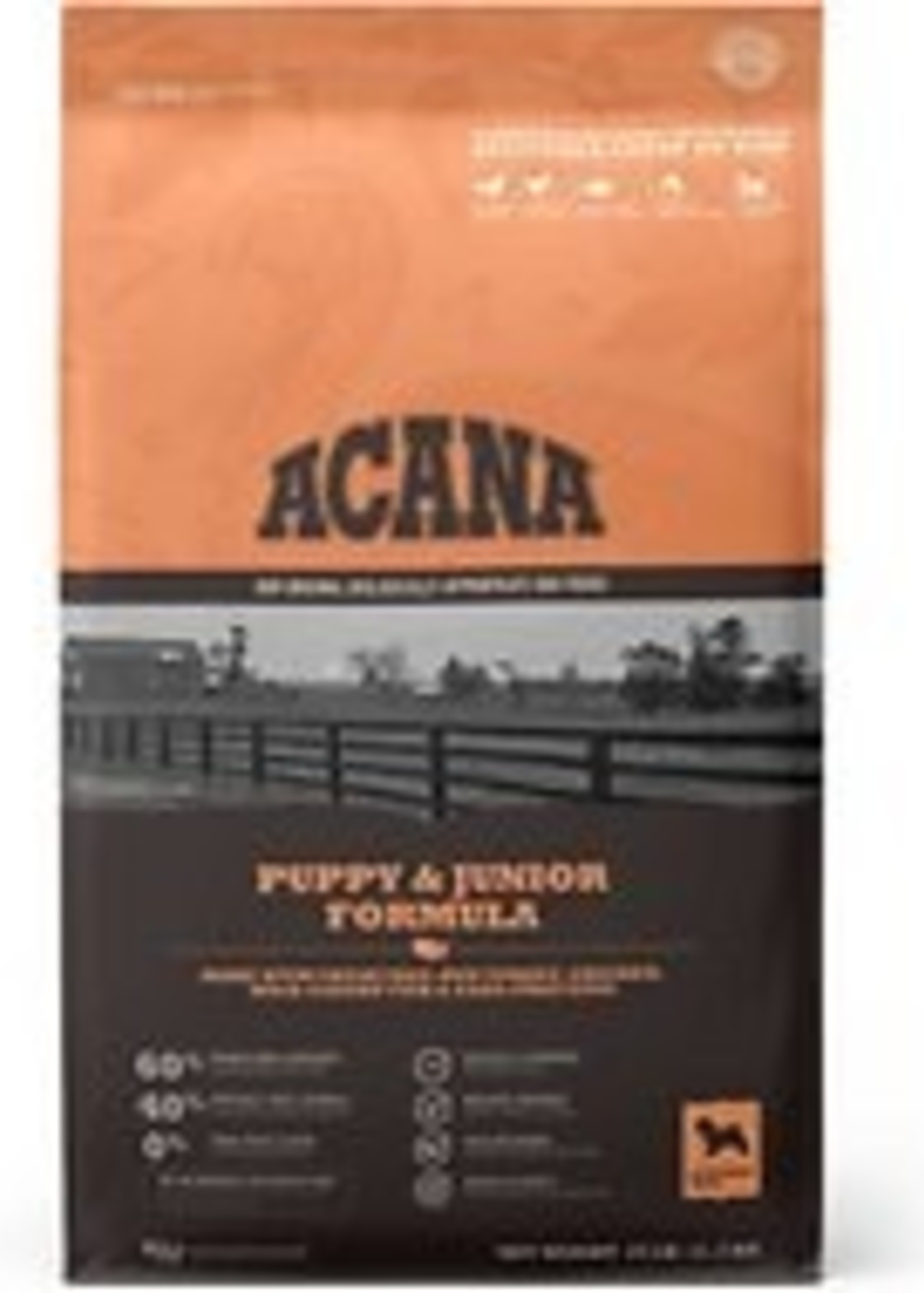 Acana Acana Puppy & Junior Dry Dog Food 25lb