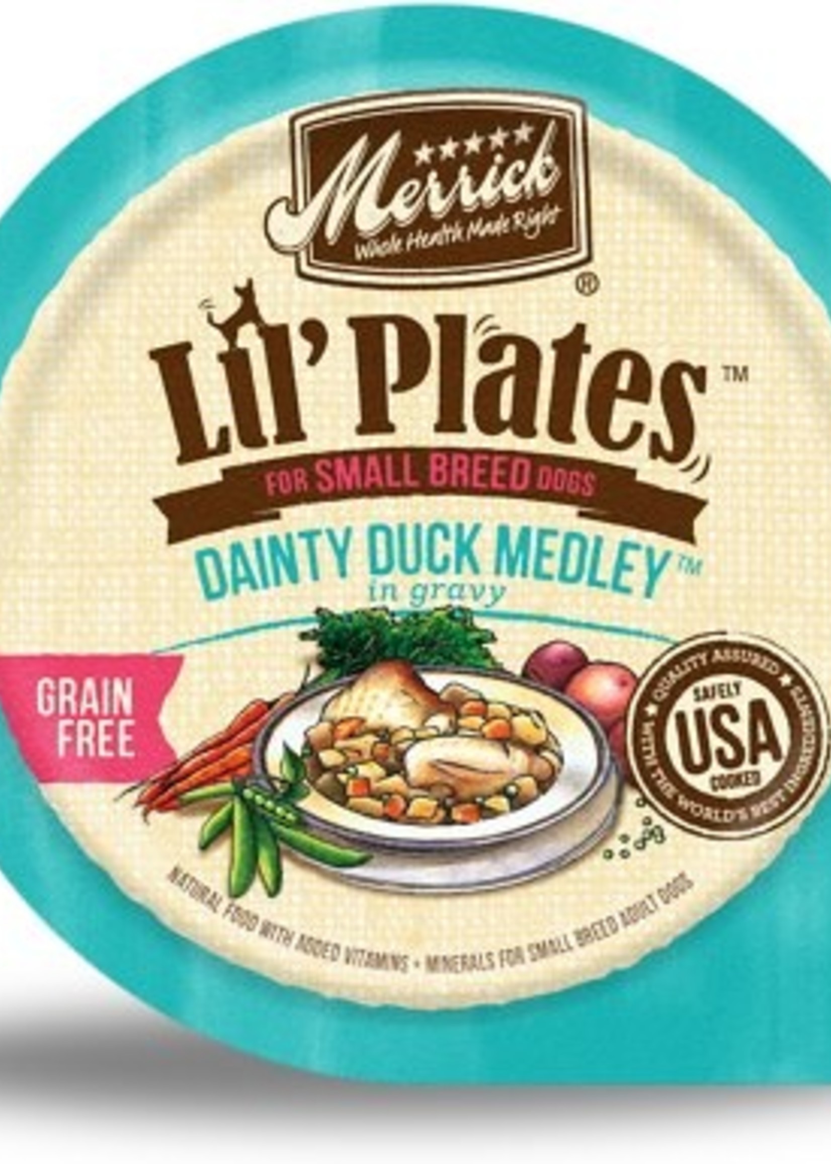 Merrick Merrick lil Plate GF Duck Medley 3.5 OZ.