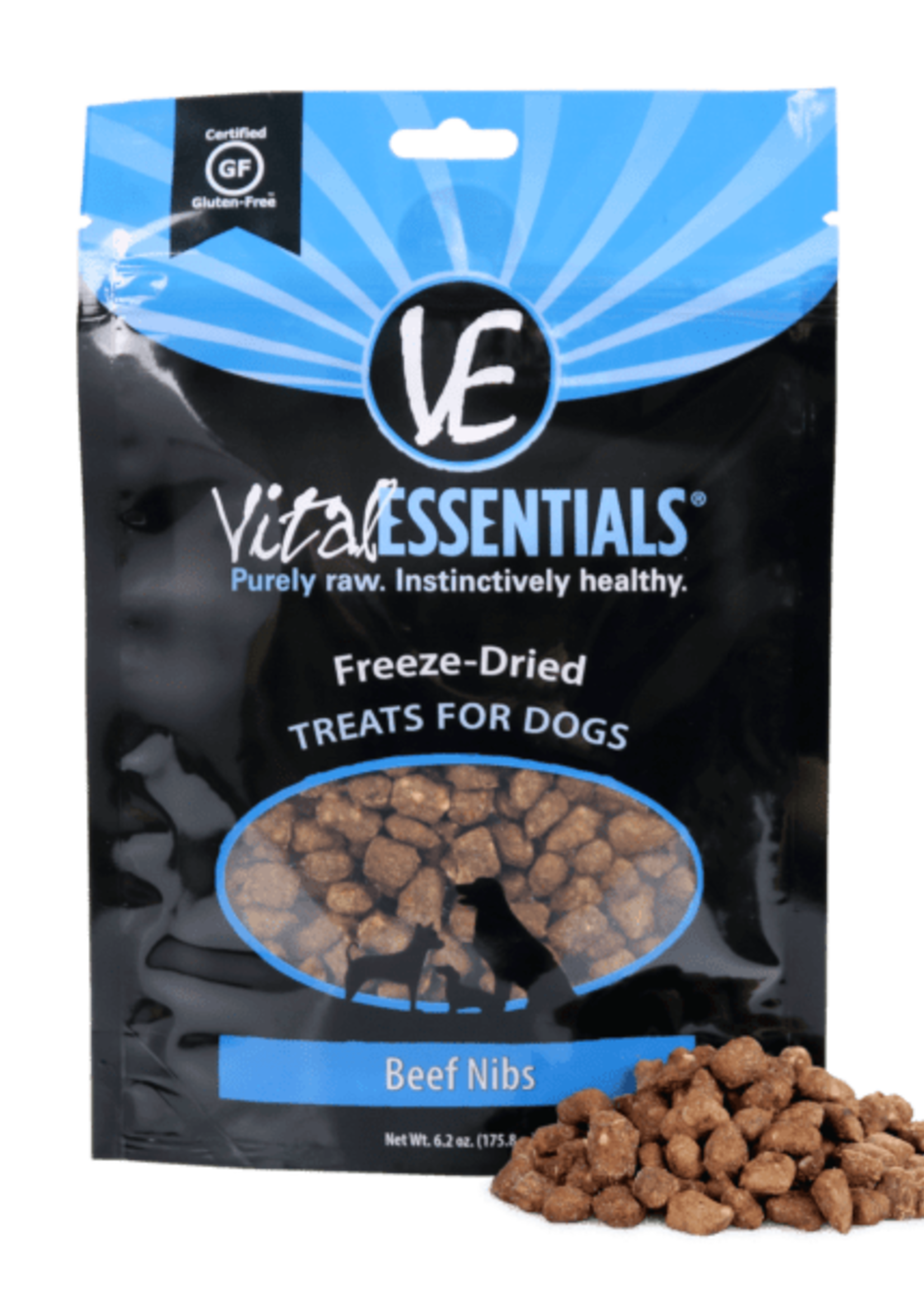 Vital Essentials Vital Essentials Freeze Dried Beef Nibs 6.2 oz