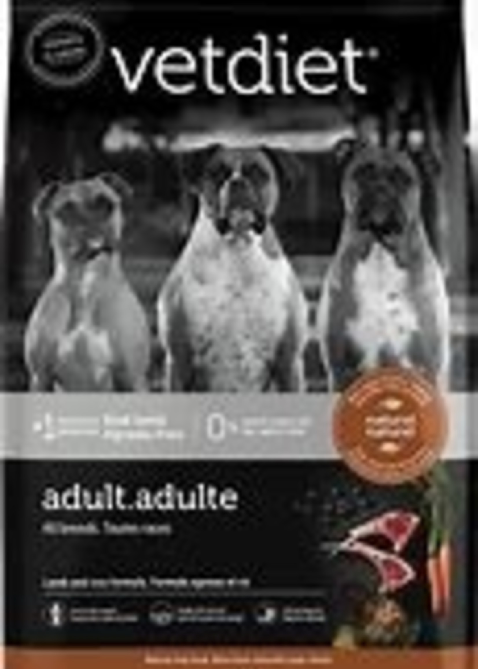 Vetdiet Vetdiet Dog Adult Lamb & Rice 6 lb