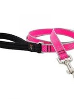 LupinePet Lupine 3/4in Pink Diamond Reflective 6ft Leash