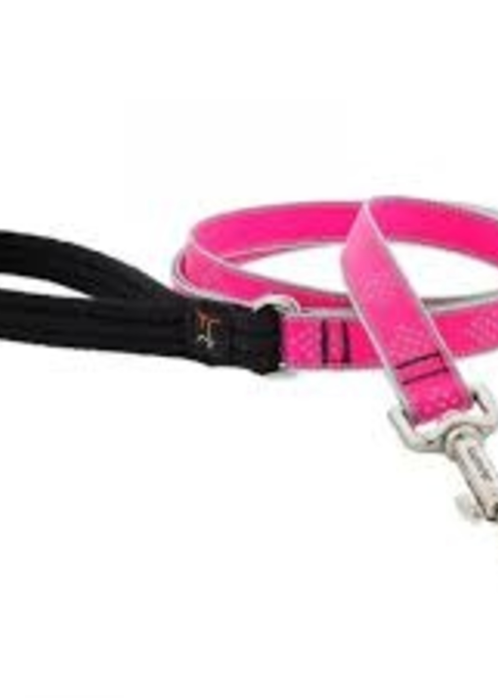 LupinePet Lupine 3/4in Pink Diamond Reflective 6ft Leash