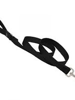 LupinePet Lupine 1in Black 6ft Leash