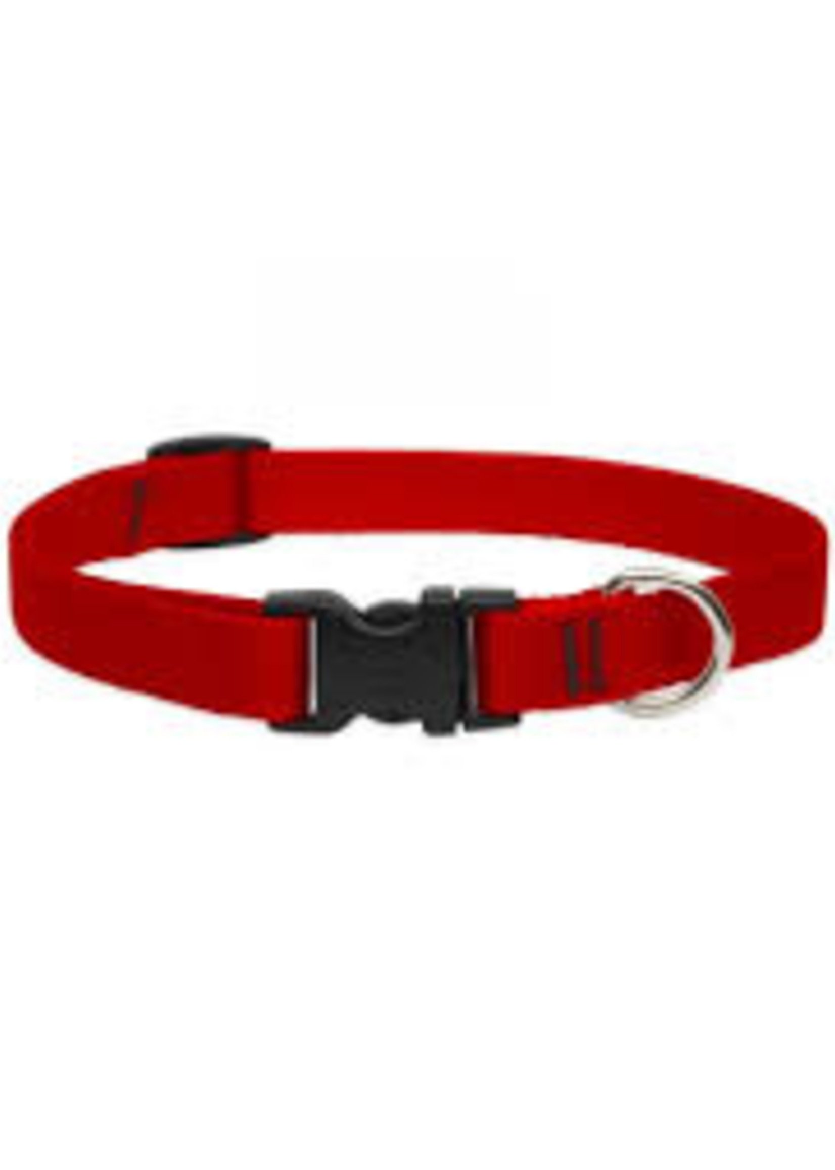 LupinePet Lupine 3/4in Red 9-14 Adj Collar