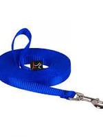 LupinePet Lupine 3/4in Blue 15ft Training Leash