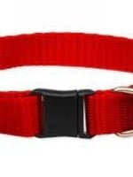 LupinePet Lupine 1/2in Red 8-12 Adj Collar