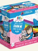 Weruva B.F.F. OMG Charm Me Wet Cat Food 3oz Pouch 12 Pack