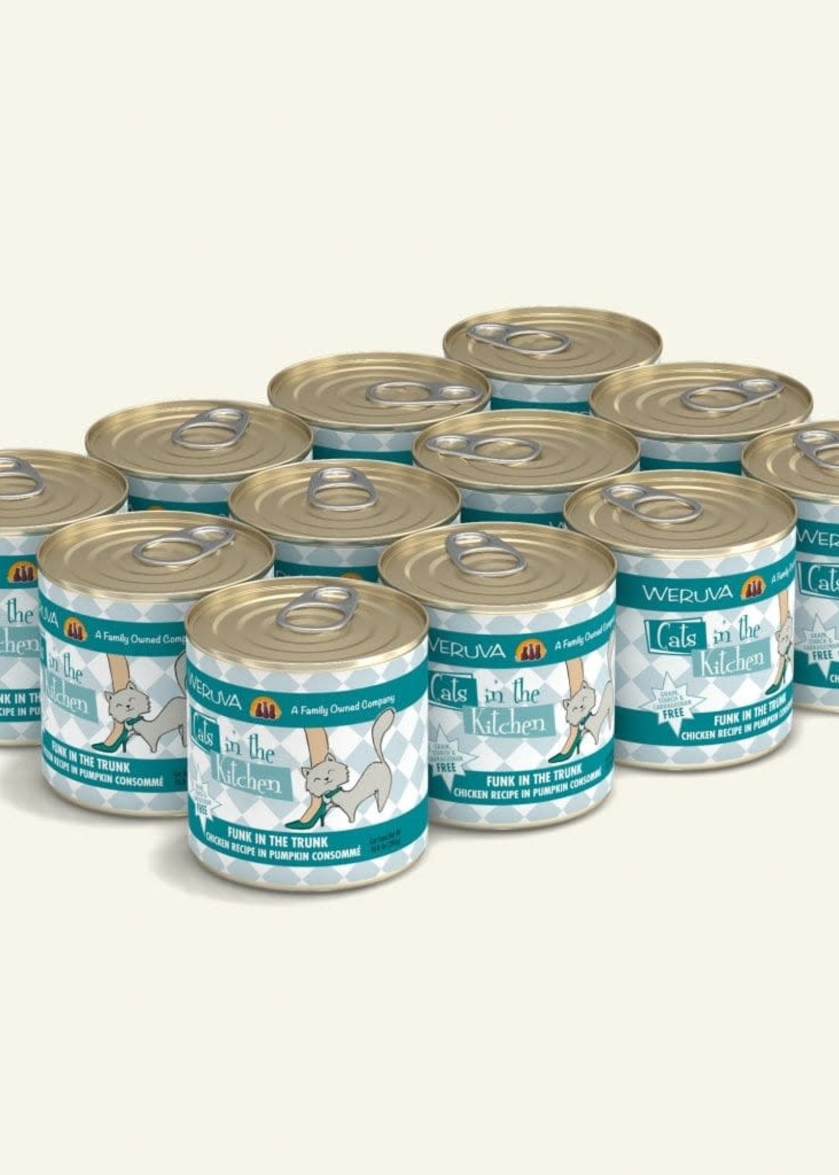 Weruva Weruva CITK Funk in the Trunk 10oz Can Wet Cat Food (Pack of 12)