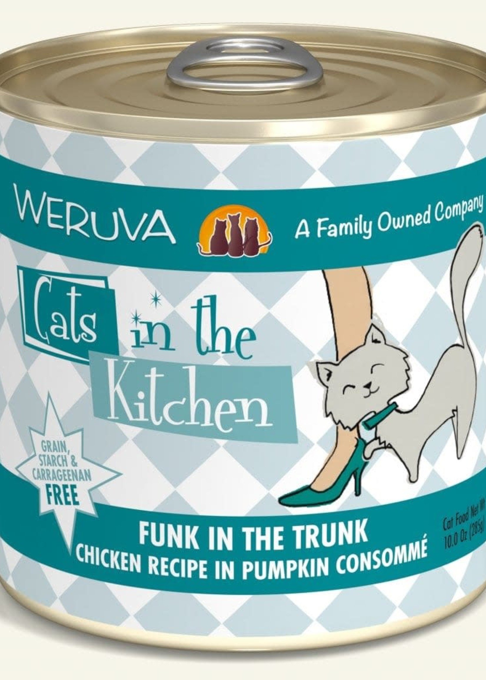 Weruva Weruva CITK Funk in the Trunk 10oz Can Wet Cat Food (Pack of 12)