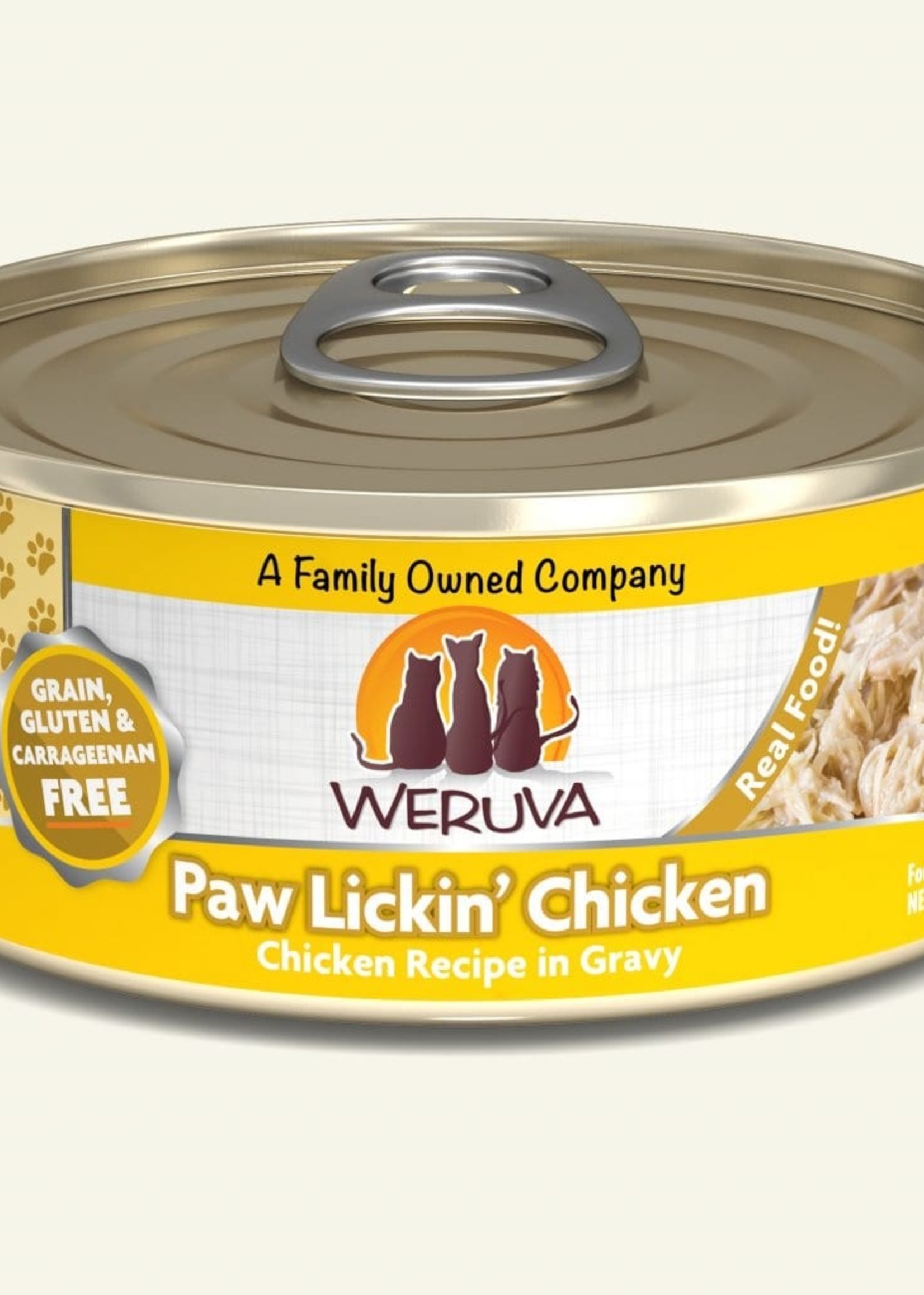 Weruva Weruva Grain-Free Paw Lickin' Chicken in Gravy Wet Cat Food Food 5.5oz Case