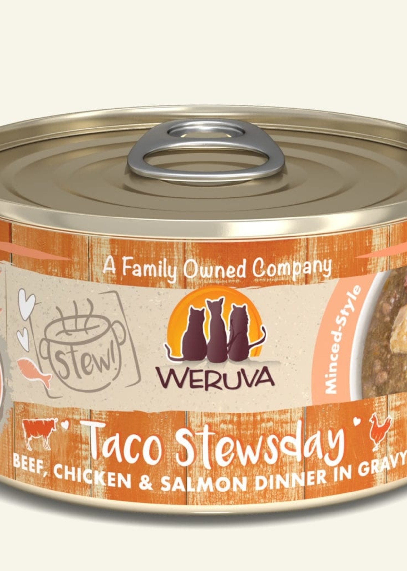 Weruva Weruva Classic Cat Taco Stewsday Wet Cat Food 2.8oz Case