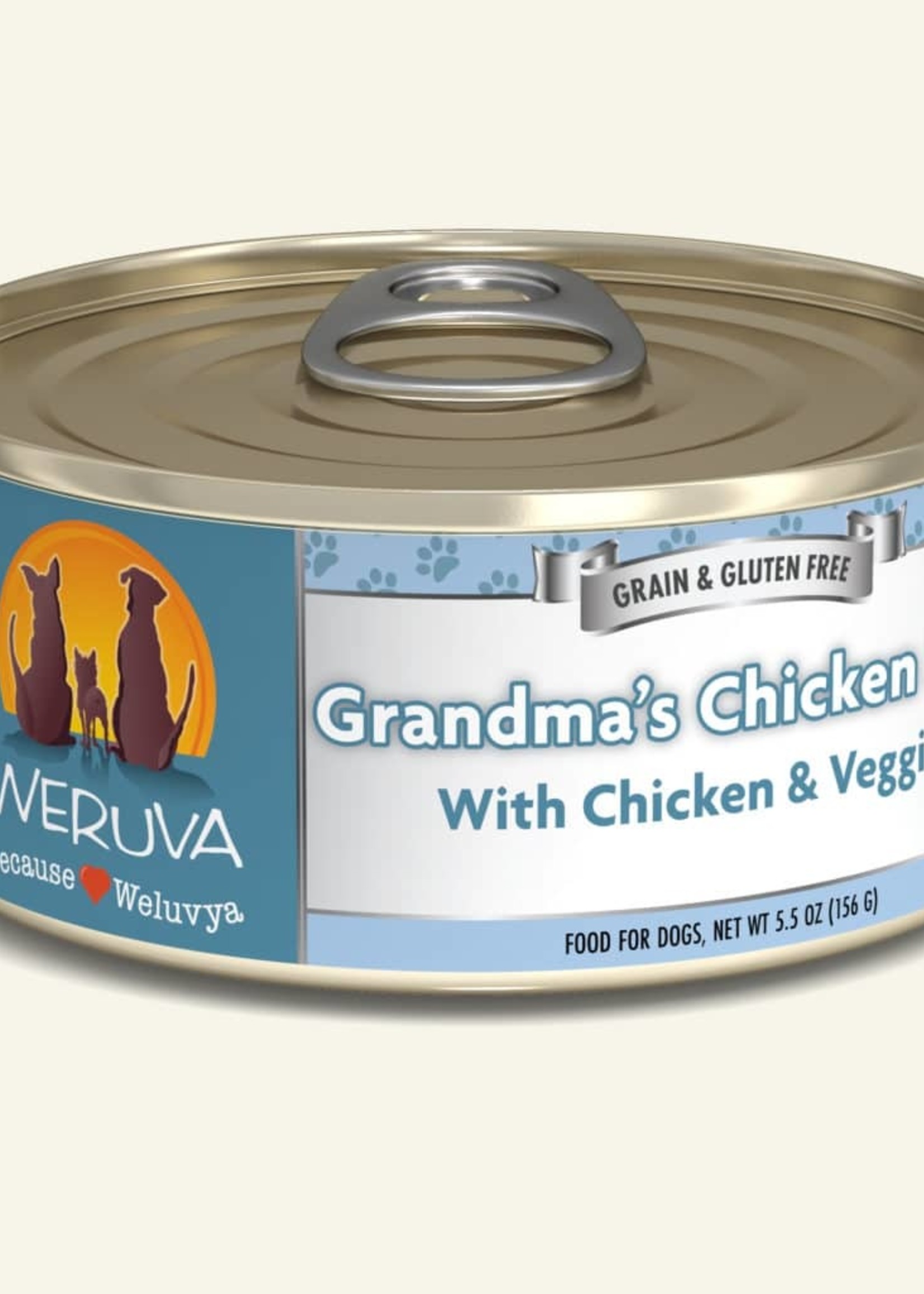 Weruva Weruva Grandma's Chicken Soup 5.5oz Case