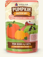 Weruva Pumpkin Patch Up!, Pumpkin with Ginger & Turmeric for Dogs & Cats, 1.05oz Pouch (Pack of 12)