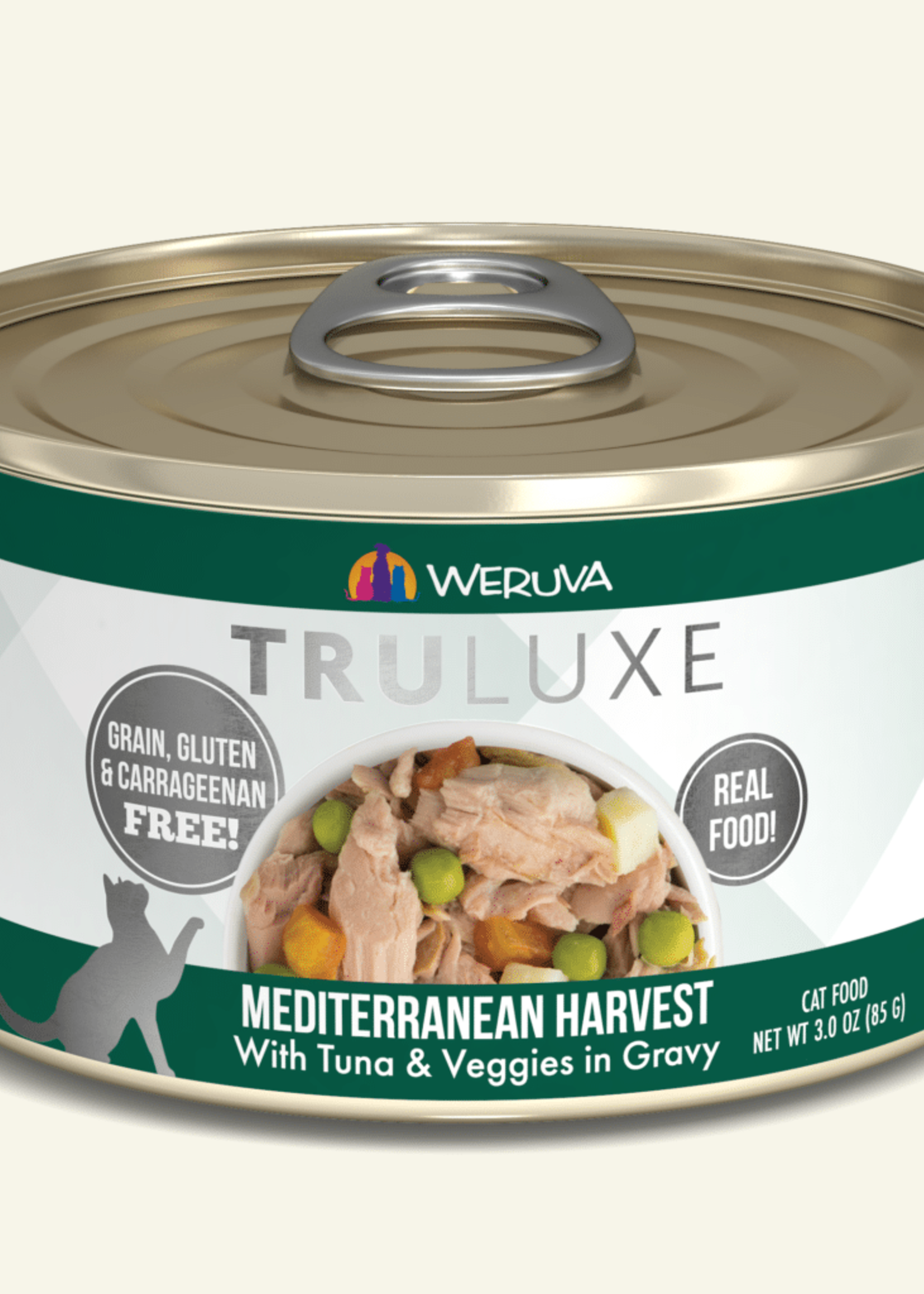 Weruva Weruva's TruLuxe Mediterranean Harvest 3oz Wet Cat Food Case