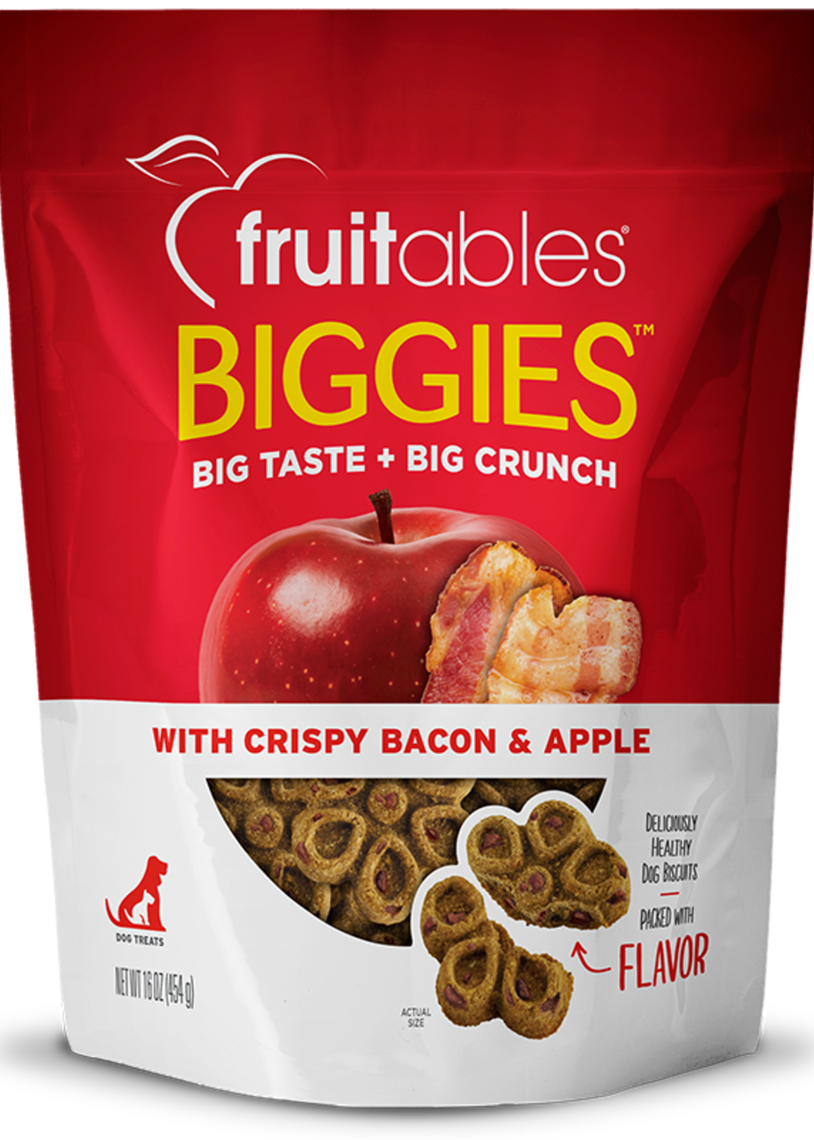 Fruitables Fruitables Biggies Bacon & Apple 16 oz