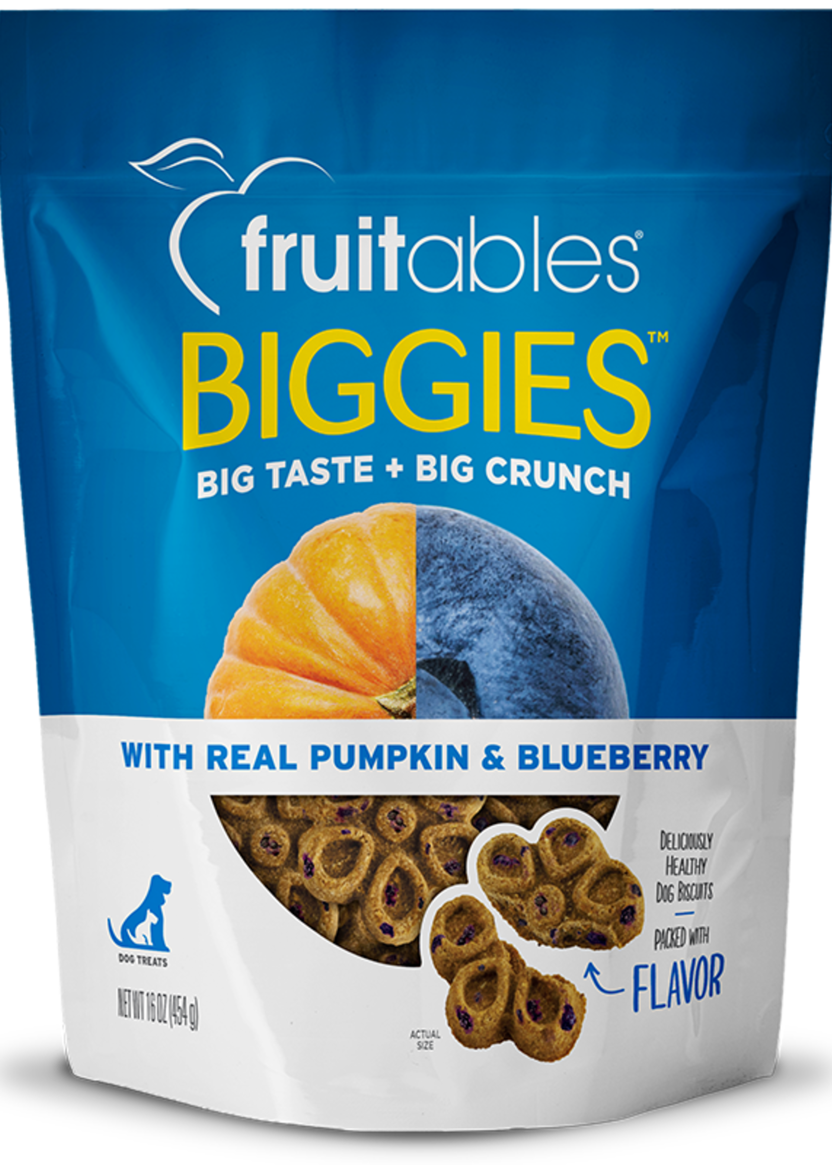 Fruitables Fruitables Biggies Pumpkin & Blue Berry 16 oz