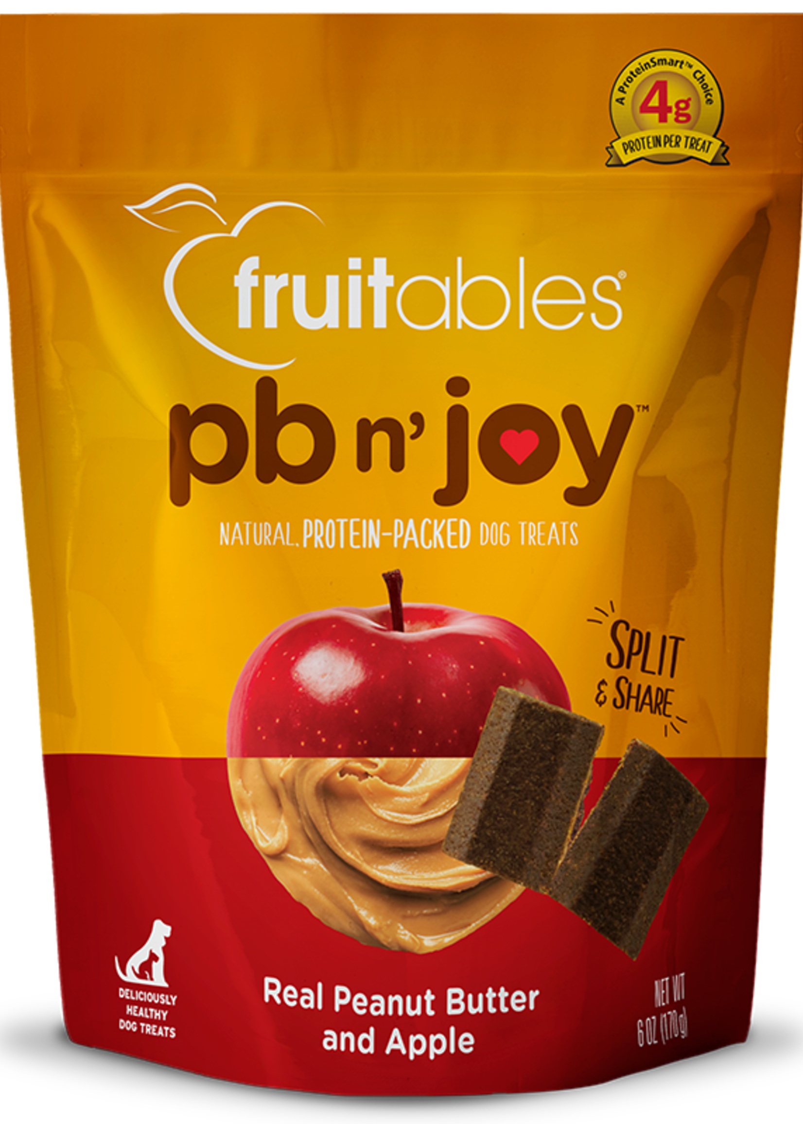 Fruitables Fruitables pb n' joy Peanut Butter & Apple 6 oz