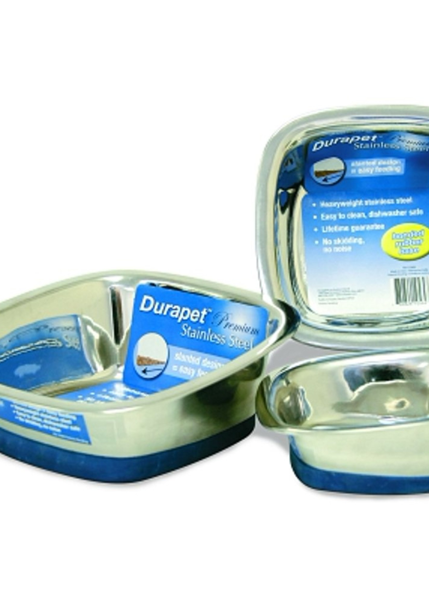 Our Pet's Durapet Durapet SS Square Dish Med 4 Cups