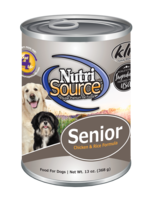 Nutrisource Nutrisource Chicken & Rice Senior Wet Dog Food 13oz