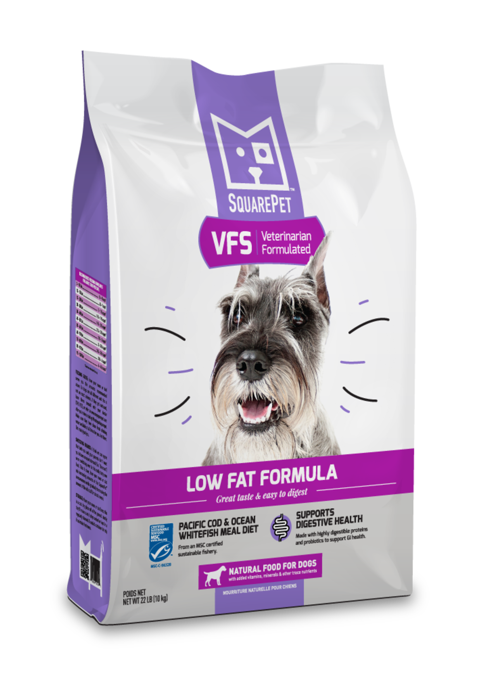 Square Pet Square VFS Low Fat Formula 4.4lbs