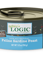 Nature's Logic Nature's Logic Sardine 5.5oz Wet Cat Food Case