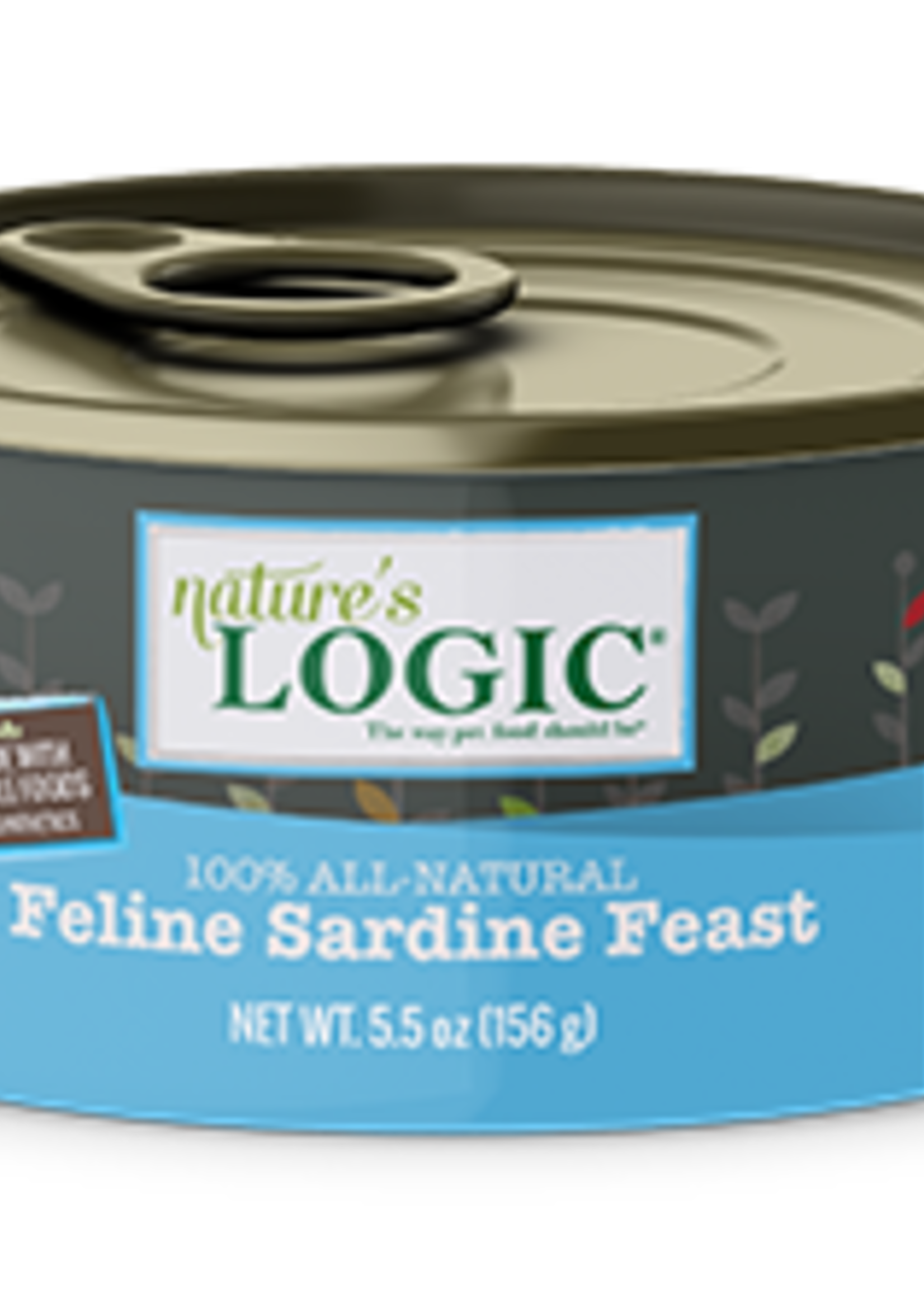 Nature's Logic Nature's Logic Sardine 5.5oz Wet Cat Food Case