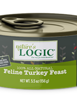 Nature's Logic Nature's Logic Turkey 5.5oz Wet Cat Food Case