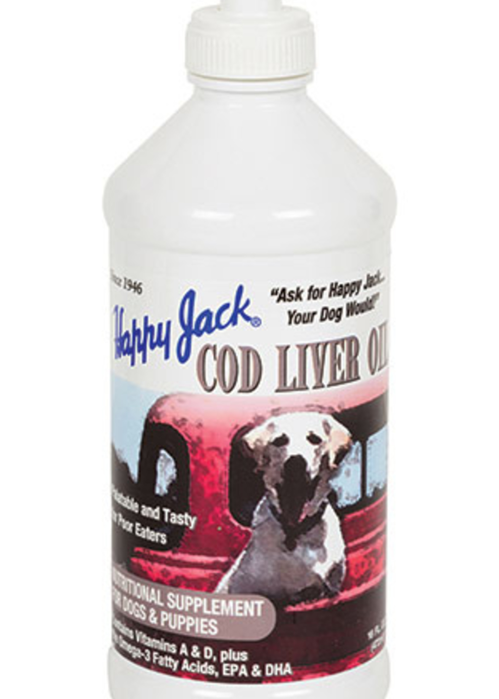 Happy Jack Happy Jack Cod Liver Oil 16 fl oz