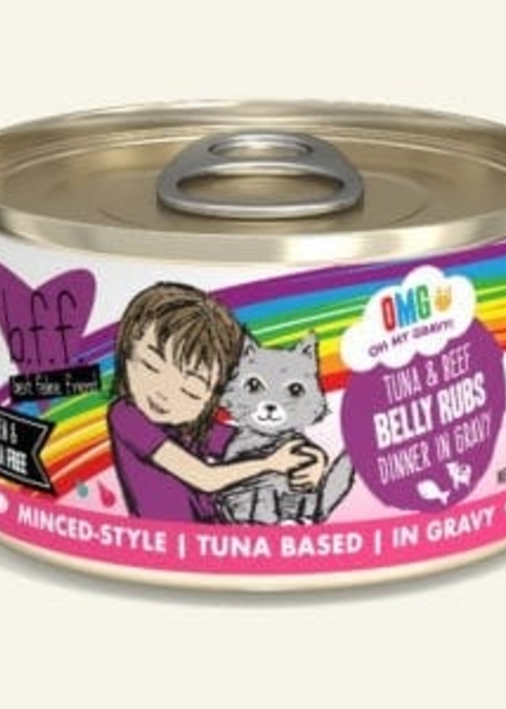 Weruva B.F.F. OMG Belly Rubs Tuna & Beef  2.8oz