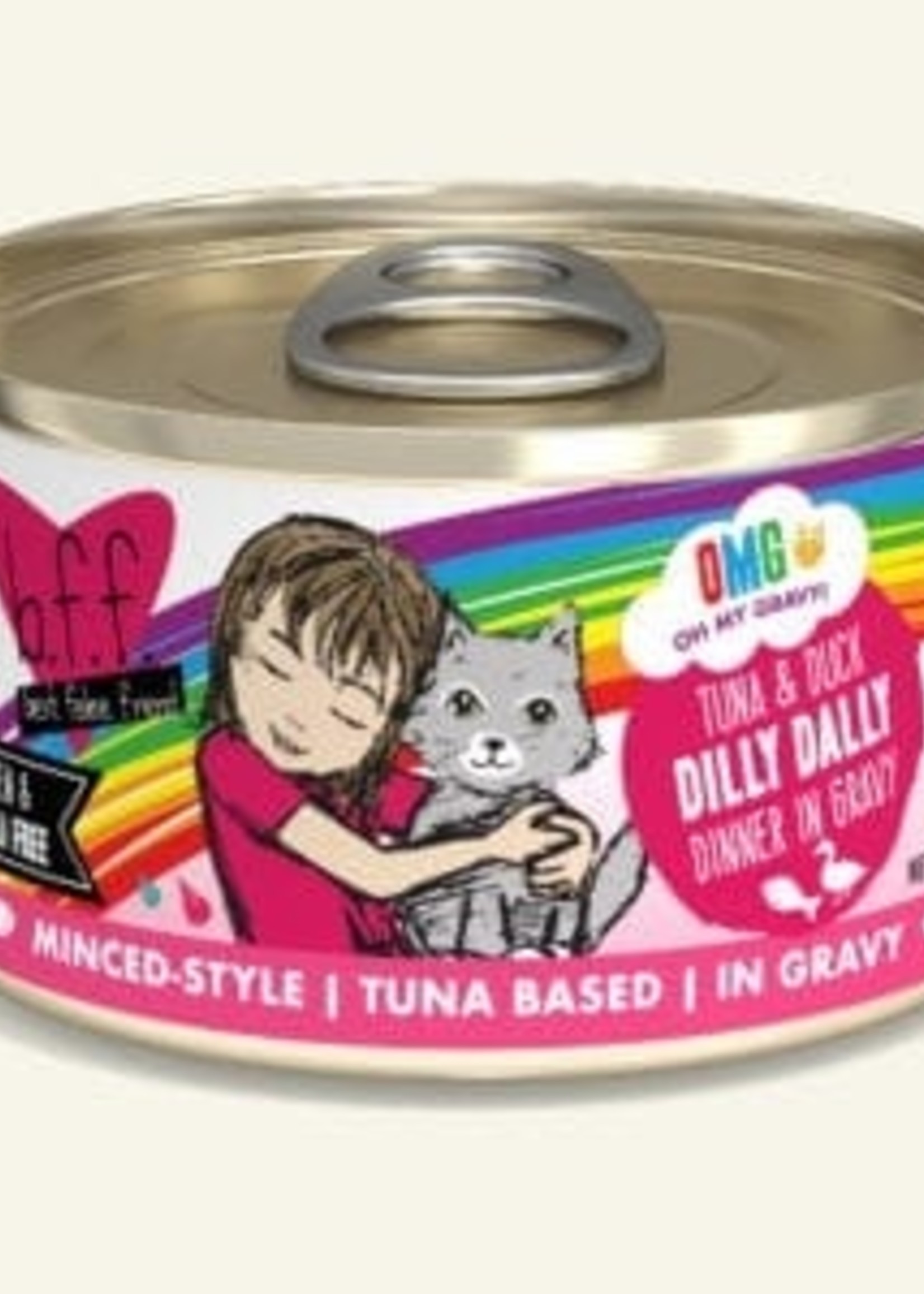 Weruva B.F.F. OMG Dilly Dally Tuna & Duck in Gravy 2.8oz