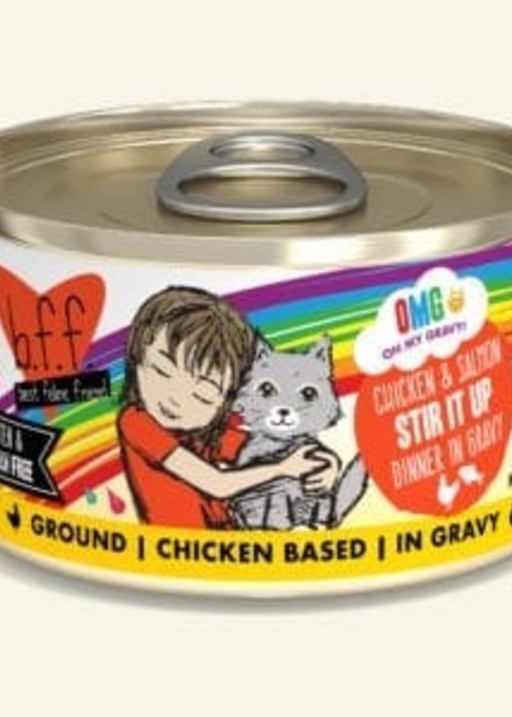 Weruva B.F.F. OMG Stir It Up Chicken & Salmon 2.8oz