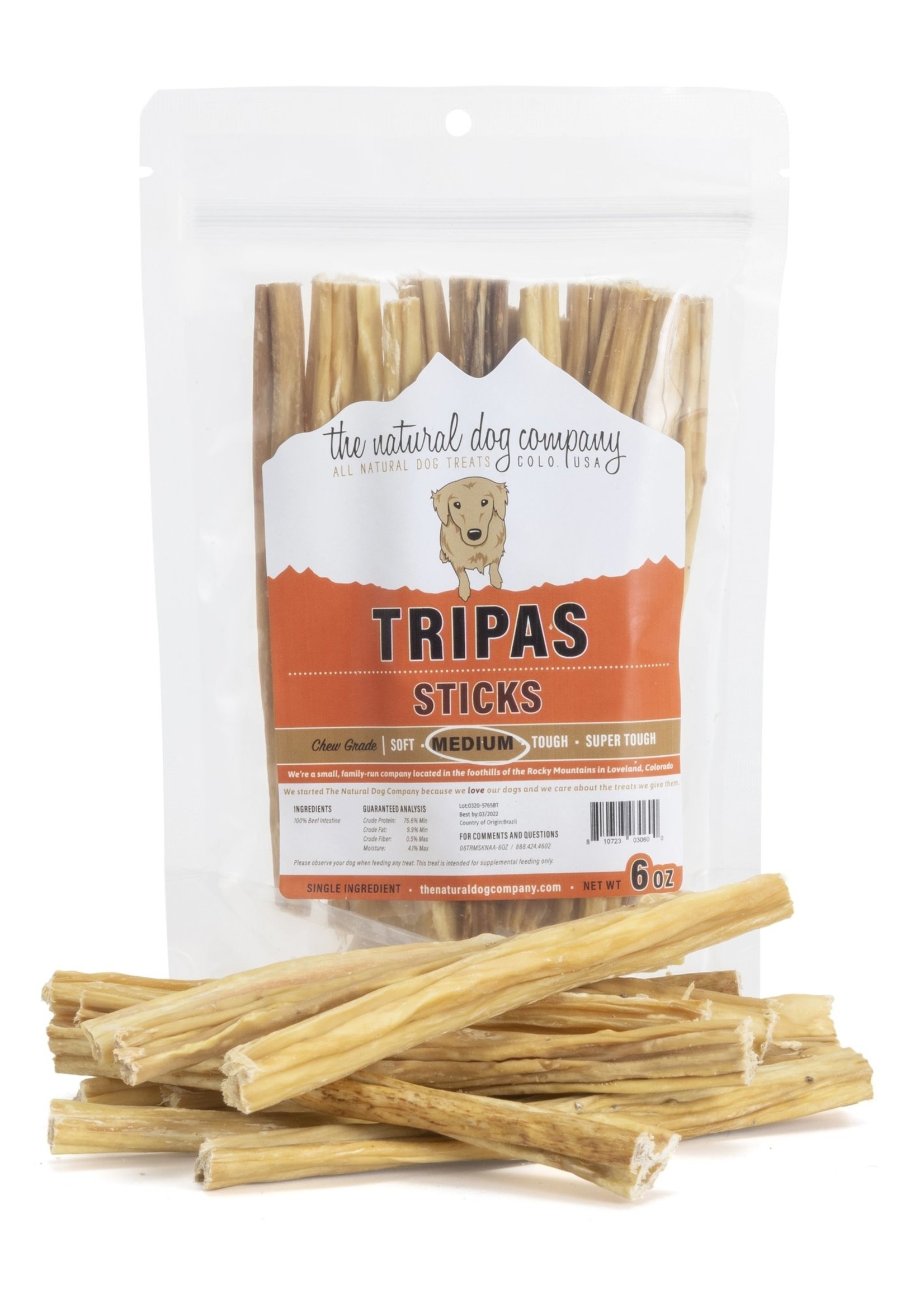 The Natural Dog Company NDC Tripe Stick Skinny