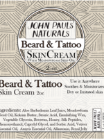 South Austin People John Paul Naturals Beard & Tattoo Skin Cream 2 oz