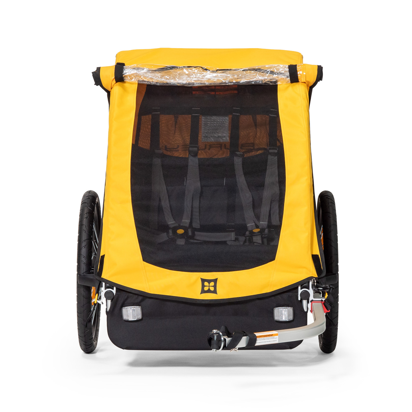 Burley Burley Bee Child Trailer - Double, Yellow