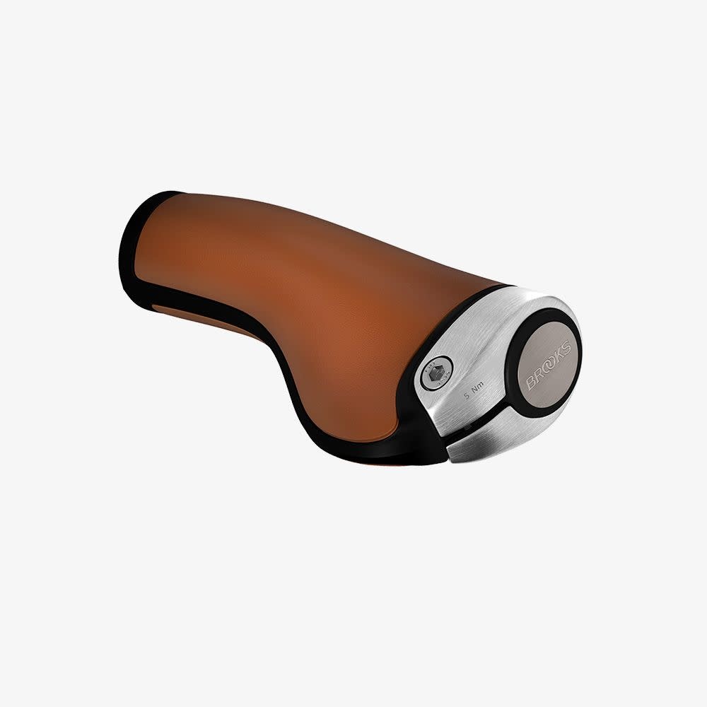 パーツ BROOKS ERGON LEATHER GRIPS GP1(BROWN) brooks-brooks-gp1-ergonomic-