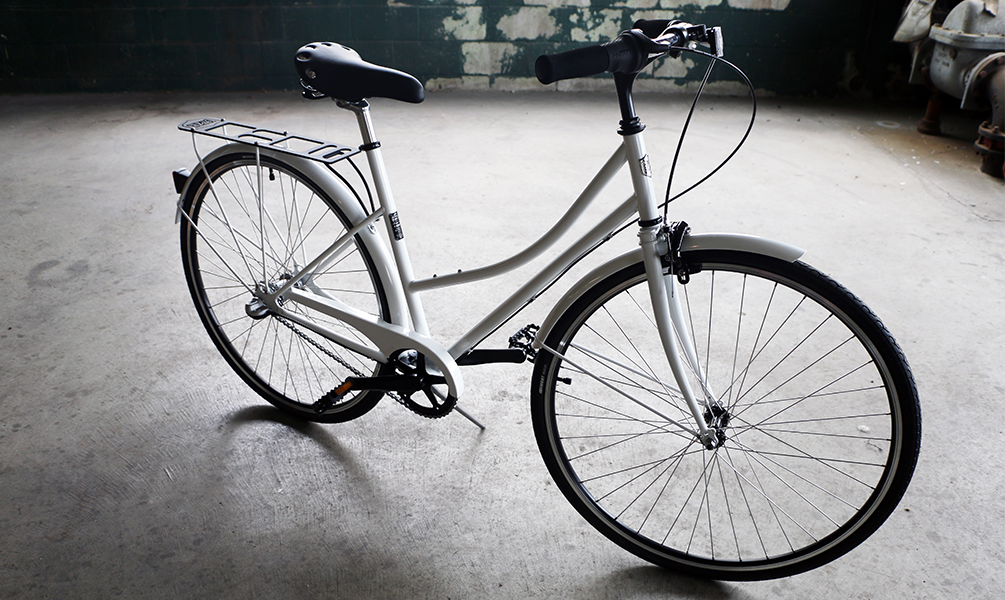 The B-type Detroit bicycle, step through style.