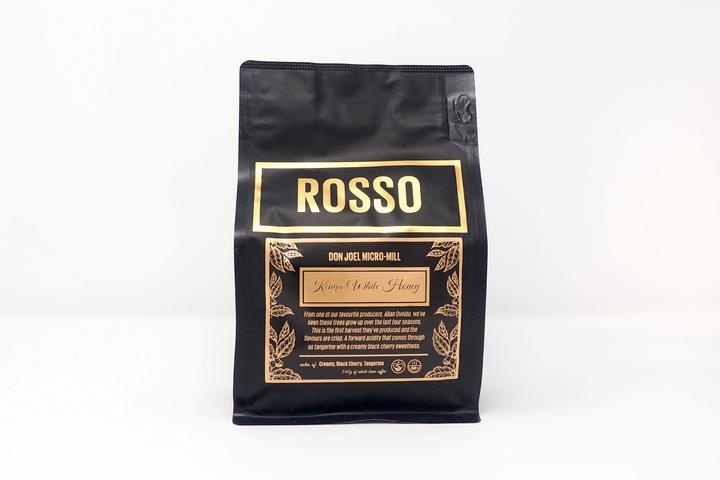 Don Joel micro mill Rosso roasted coffee.