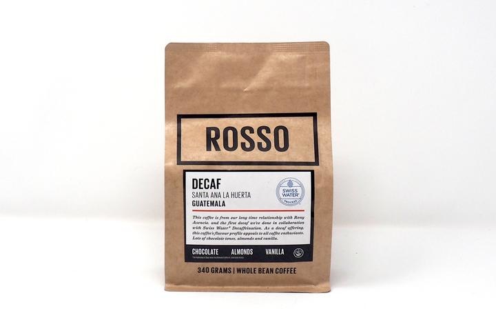 Decaf Santa Ana La Huerta, Rosso coffee.