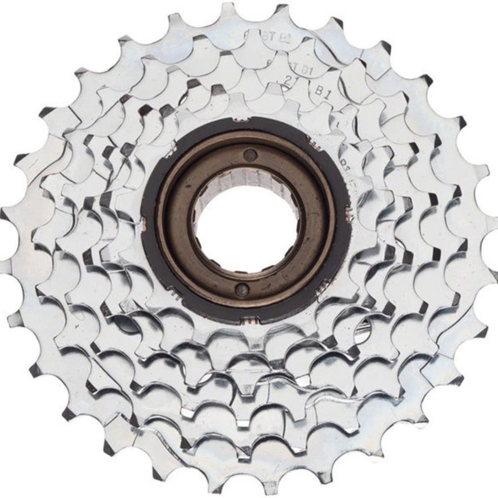 Dimension Dimension 6-Speed 14-28t Chrome Plated Freewheel