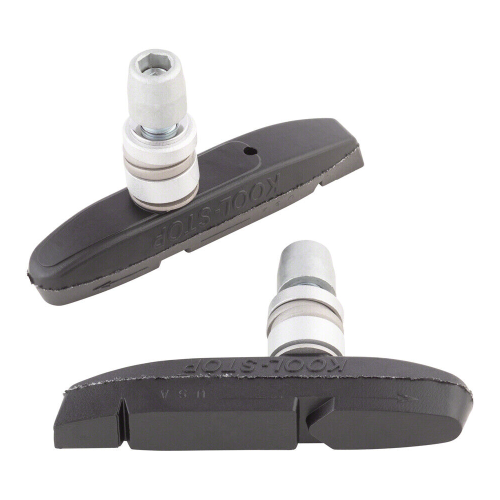 KoolStop City Threaded VType Brake Pads Black, single pair London