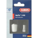 Abus Nutfix, Locking axle nuts, M10, Black