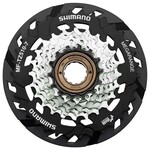 Shimano Mulitple Freewheel Sprocket, MF-TZ510 14-34T, 7-Speed, 14-16-18-20-22-24-34T, w/Spoke Protector