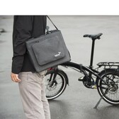 Tern Dry Goods Bag, Tweed Black | London Bicycle Café