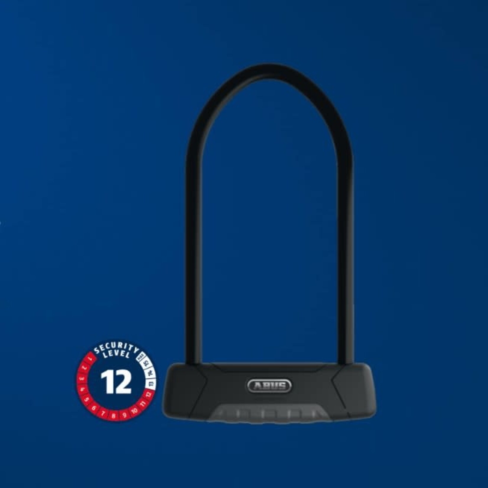 Abus Abus, Granit Plus 470, U-Lock, 12mm x 150mm x 230mm (12mm x 5.9'' x 9'') with EZKF