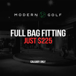 Modern Golf Full Bag Fitting 50% Off Calgary Only