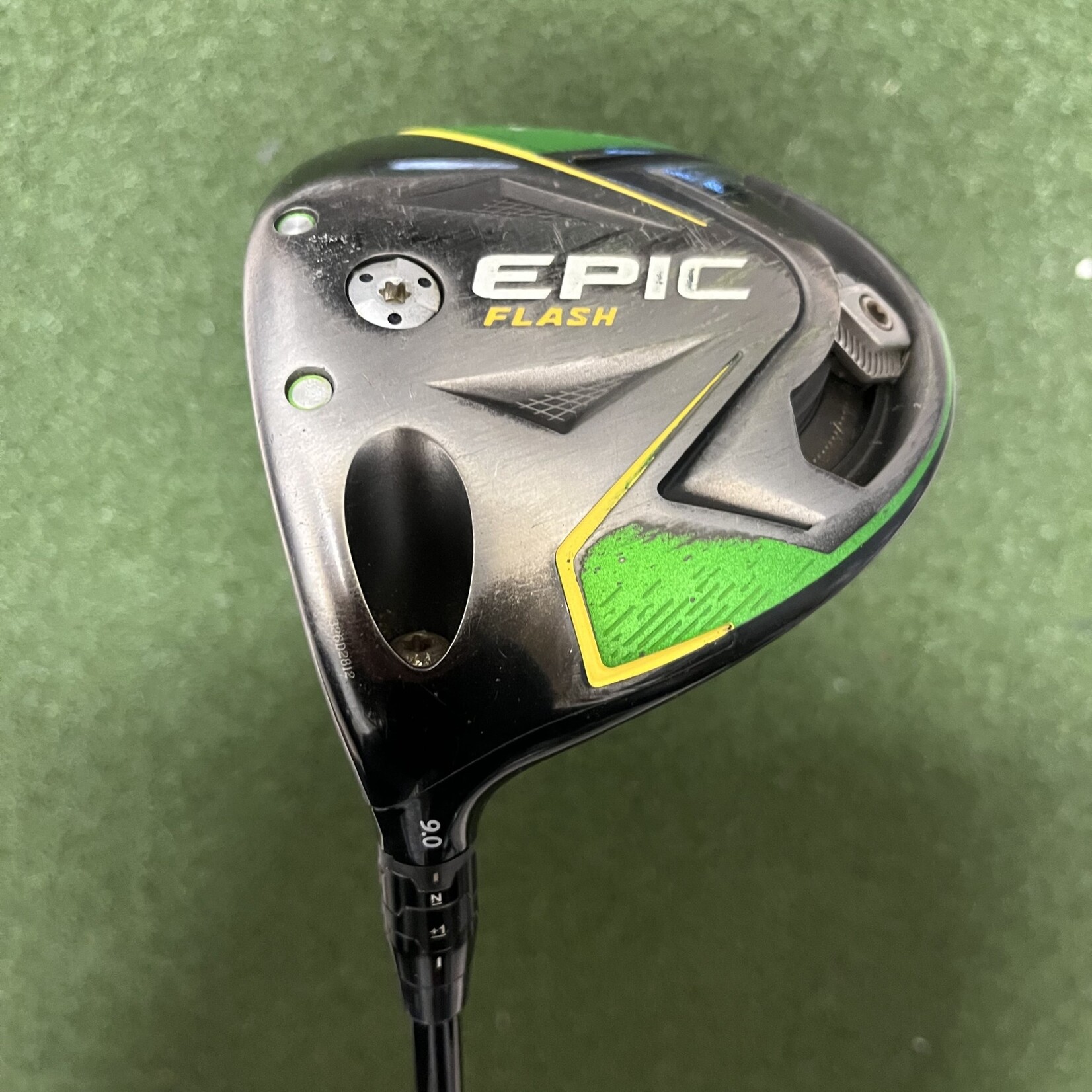 Pre-owned) Callaway Epic Flash 9* Driver Tensei Blue 65 Stiff Flex