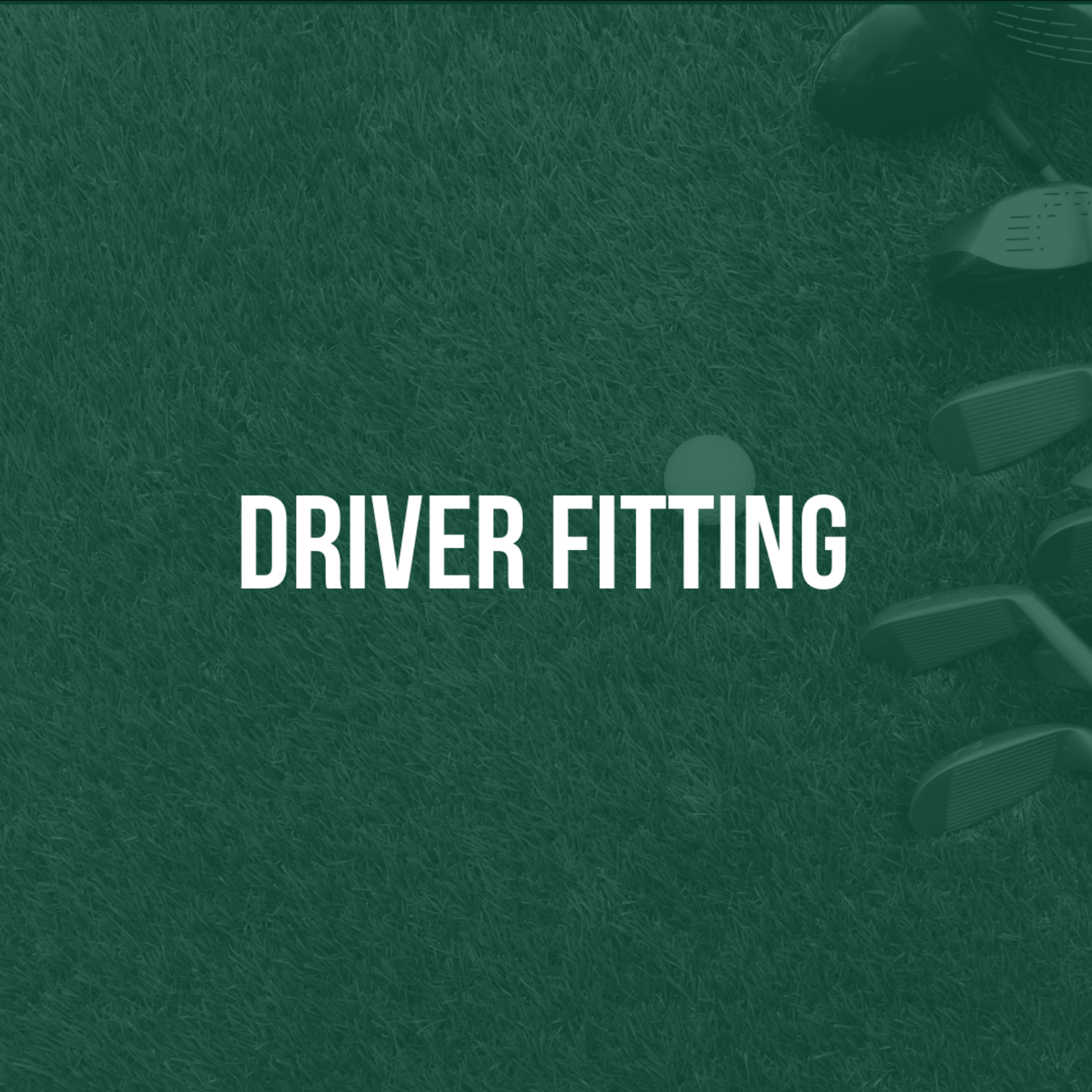 Modern Golf Driver Fitting