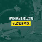 Modern Golf Markham Exclusive - 5 Lesson Pack