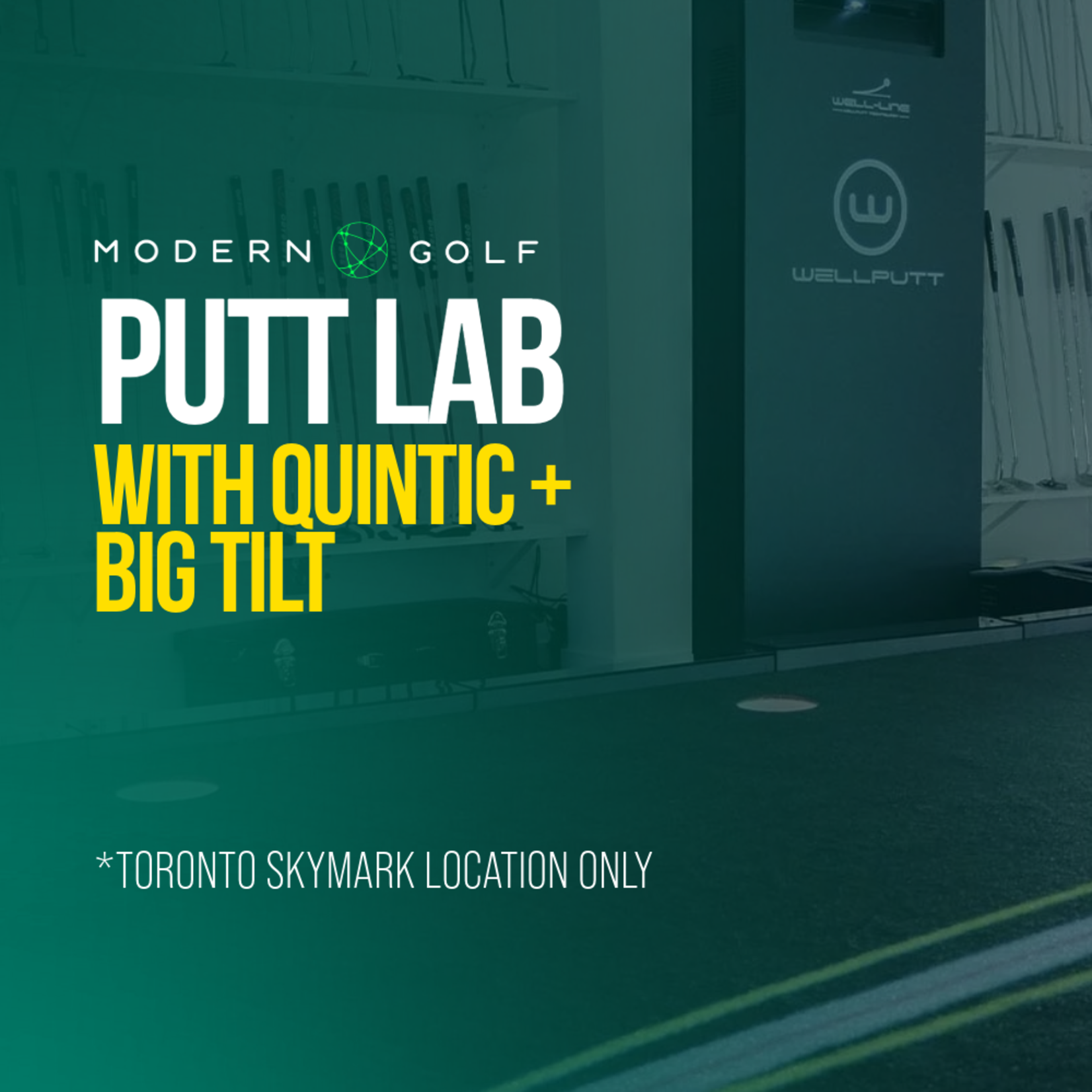 Modern Golf MG Putt Lab Toronto Skymark Fitting